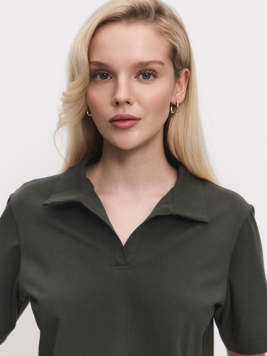 Футболка-поло женская 25234-492 мокко - Avese фото 82