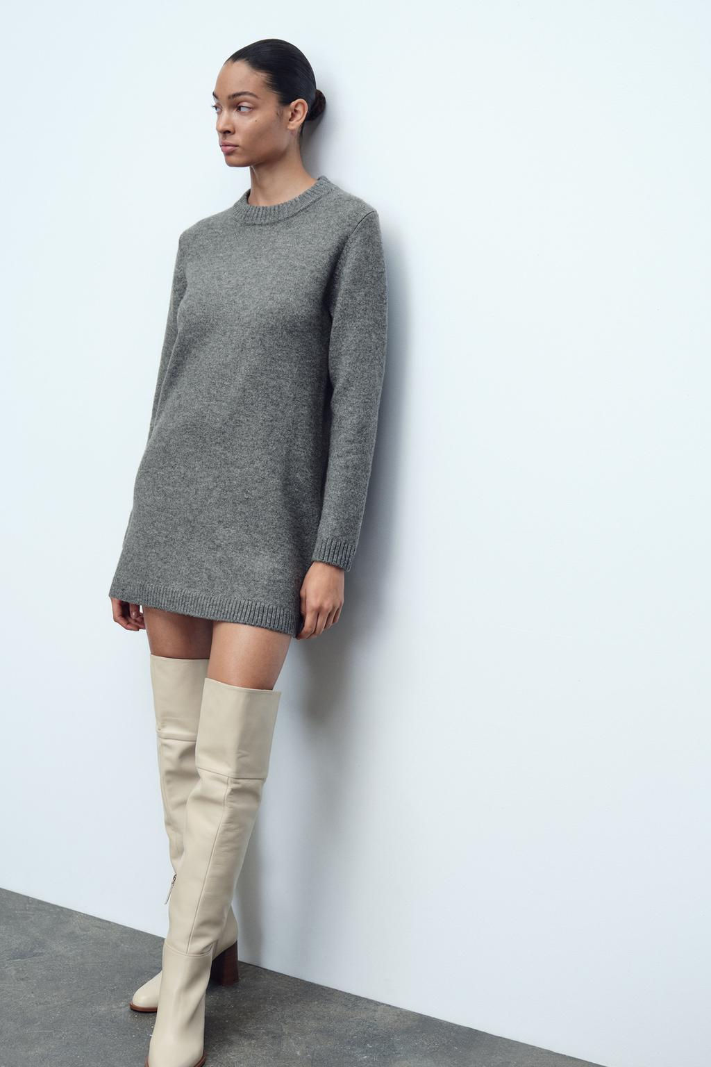 SHORT SOFT KNIT DRESS - Zara фото 4