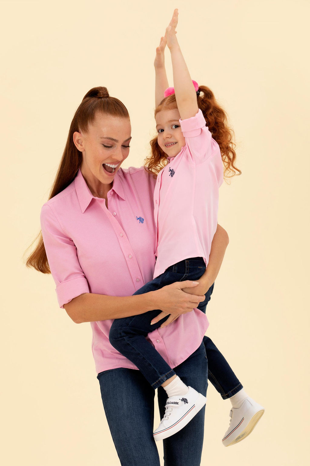 U. S. Polo Assn Рубашка с длинным рукавом Magnolia для девочек