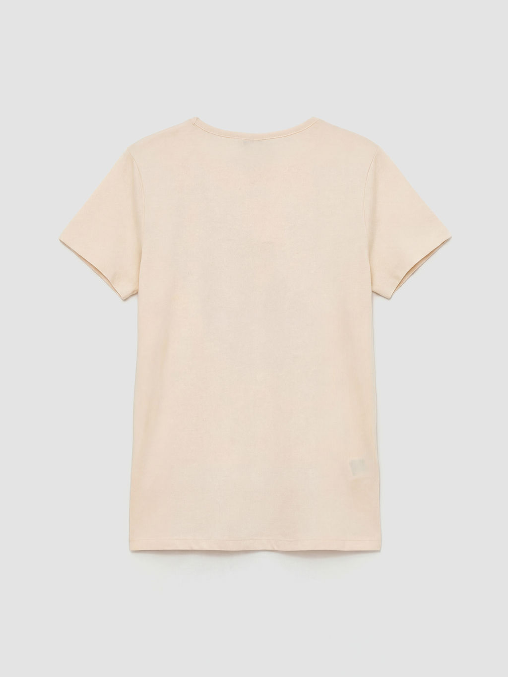 Bisiklet Yaka Bask?l? K?z ?ocuk Ti??rt