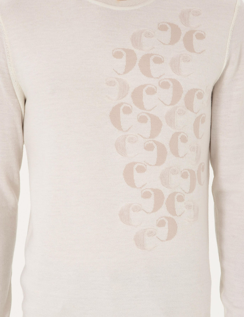 Белый зауженный свитер - Cacharel фото 6