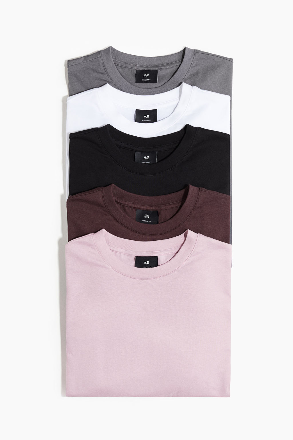 Pack de 5 camisetas Regular Fit - H&m фото 12