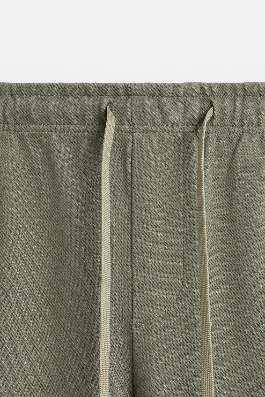 COMFORT FIT JOGGER WAIST TROUSERS - Zara фото 25