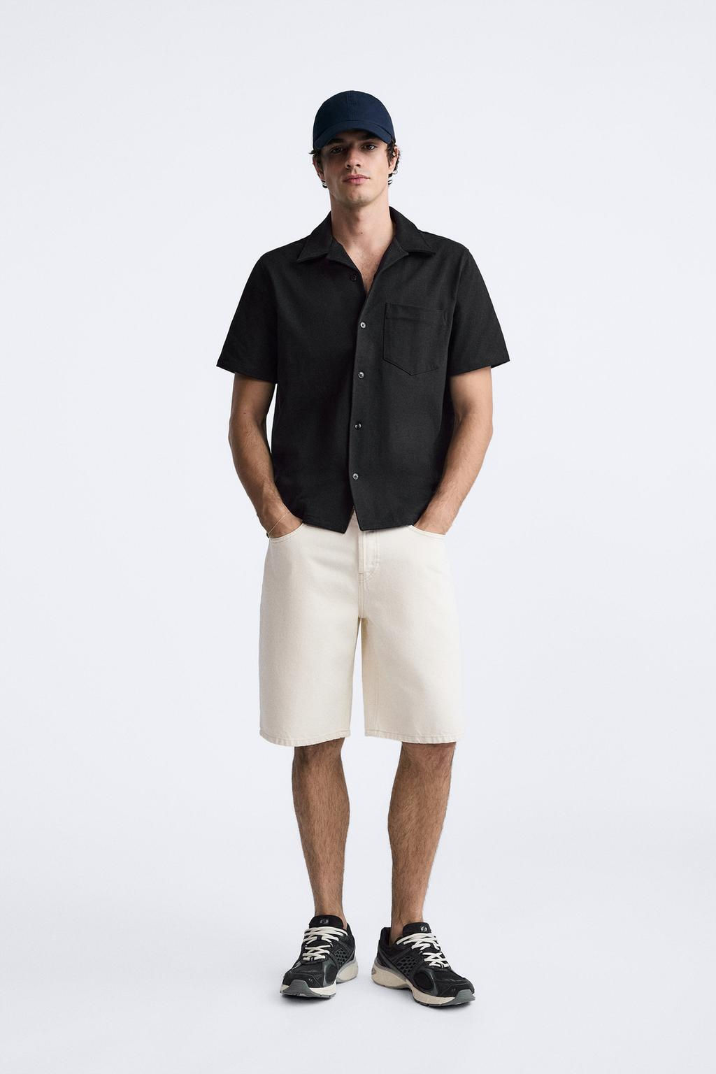 EXTRA HEAVY WEIGHT SHIRT - Zara фото 9