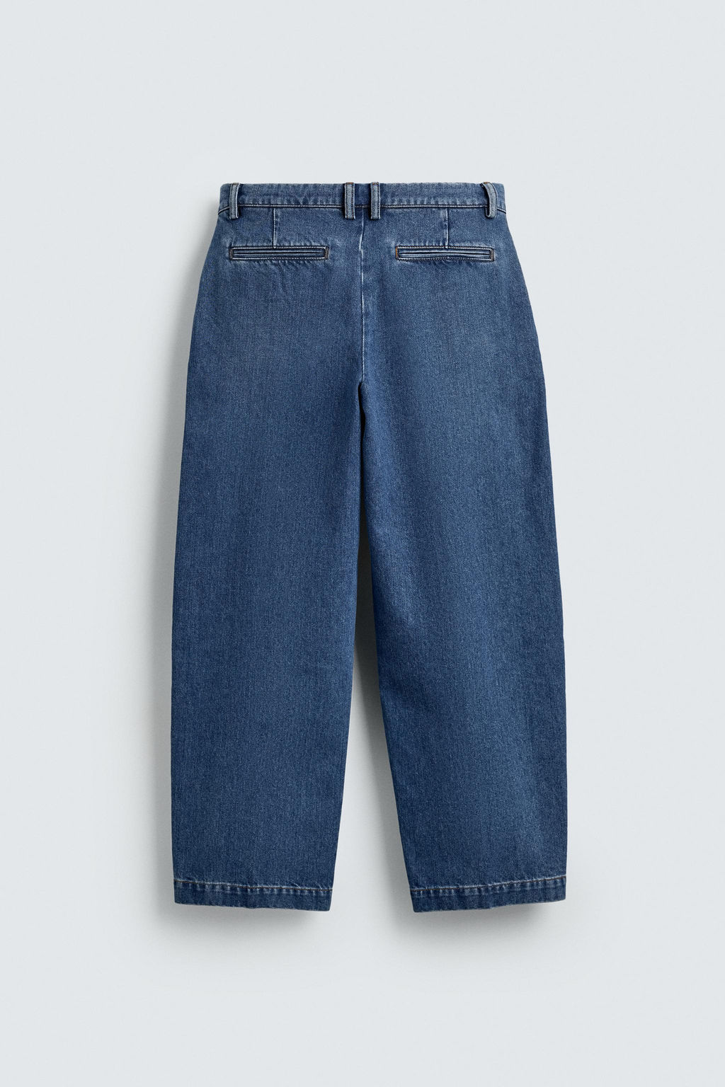 PANTAL?N CHINO DENIM STRAIGHT FIT / Azul