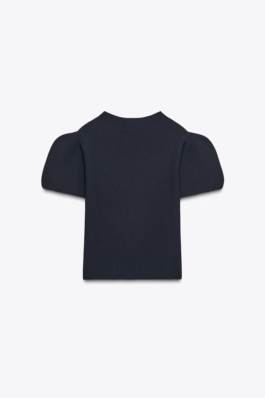 PUFF SLEEVE KNIT TOP