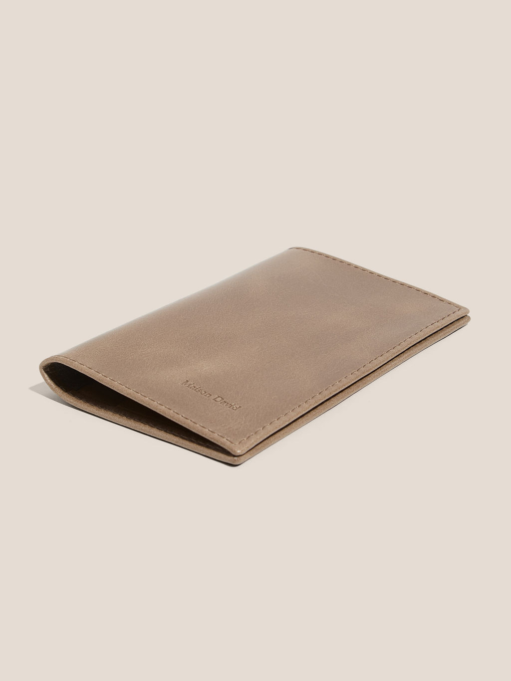 Обложка для паспорта MAISON DAVID PASSPORT COVER Артикул 4715366, зелено-коричневый