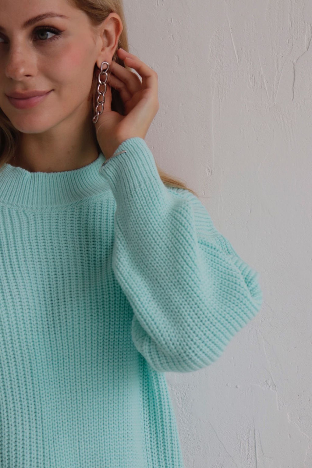 Martichelli Джемпер голубой  фото 19