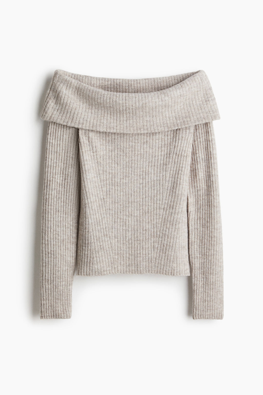 Top off-the-shoulder en punto de canal? - H&m фото 3