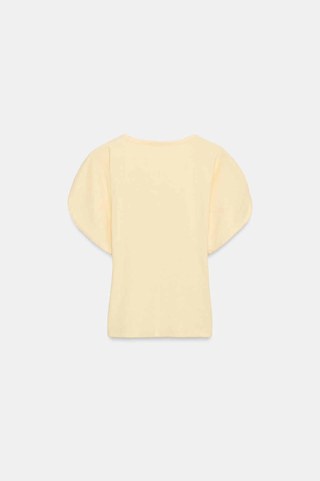 CAMISETA MANGA JAPONESA / Amarillo