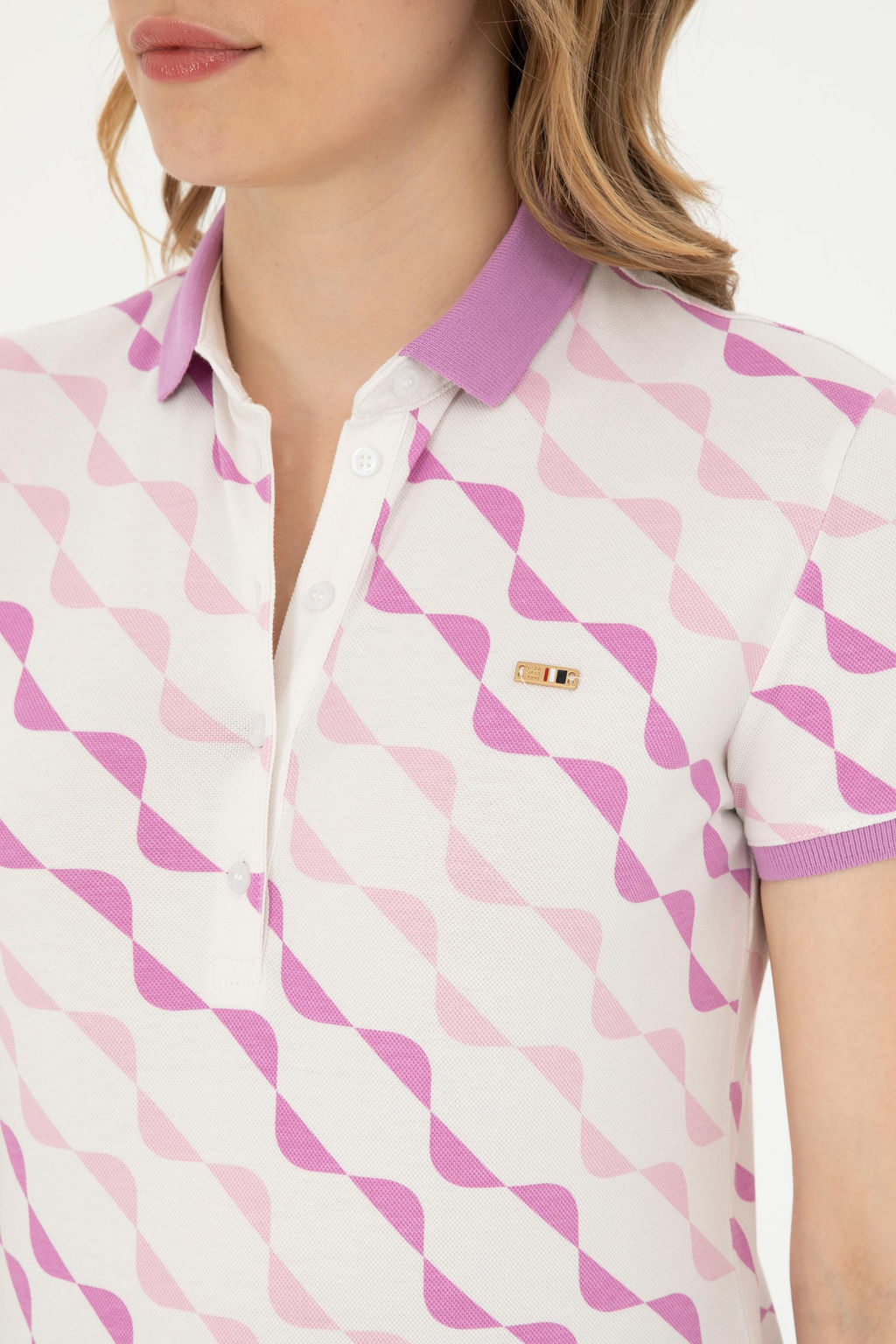 Женская фиолетовая футболка - U.s. polo assn фото 14