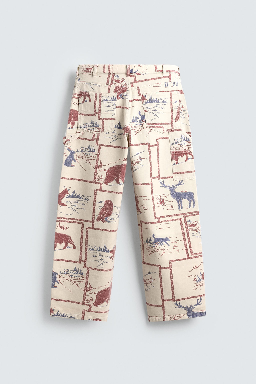 COMIC PRINT TROUSERS - Zara фото 8