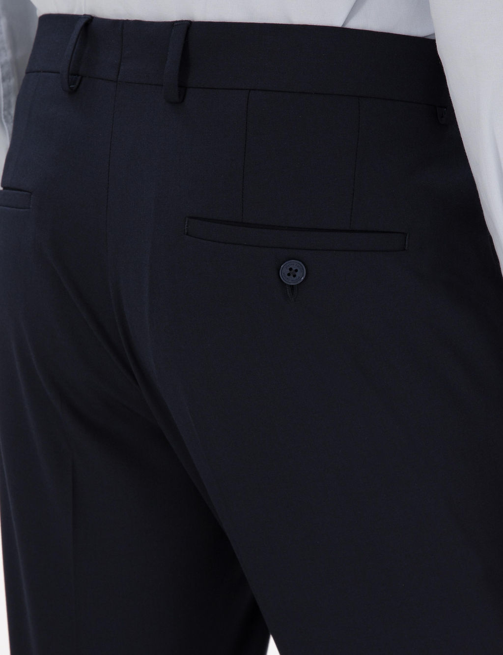 Lacivert Slim Fit Kuma_ Pantolon