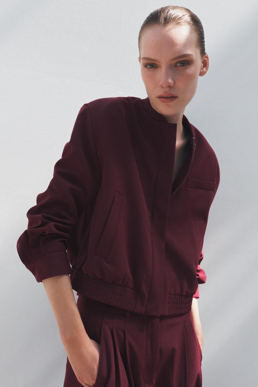 ZW COLLECTION BOMBER JACKET - Zara фото 2