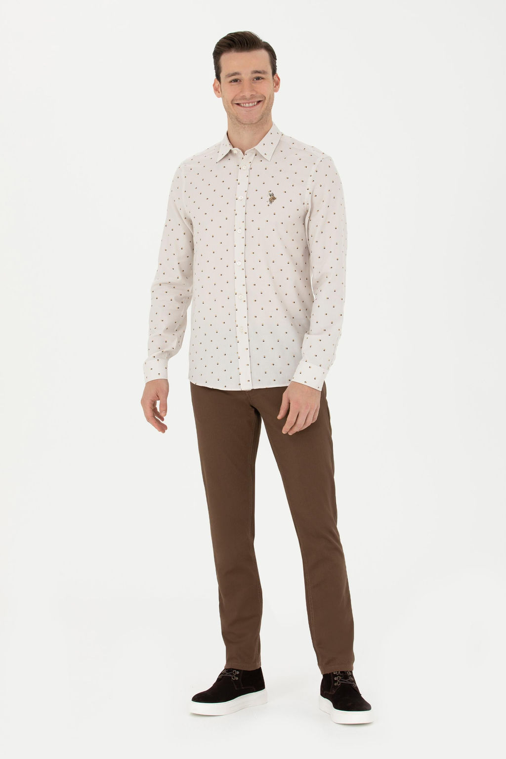 Мужские брюки из кокосовой ткани - U.s. polo assn фото 17