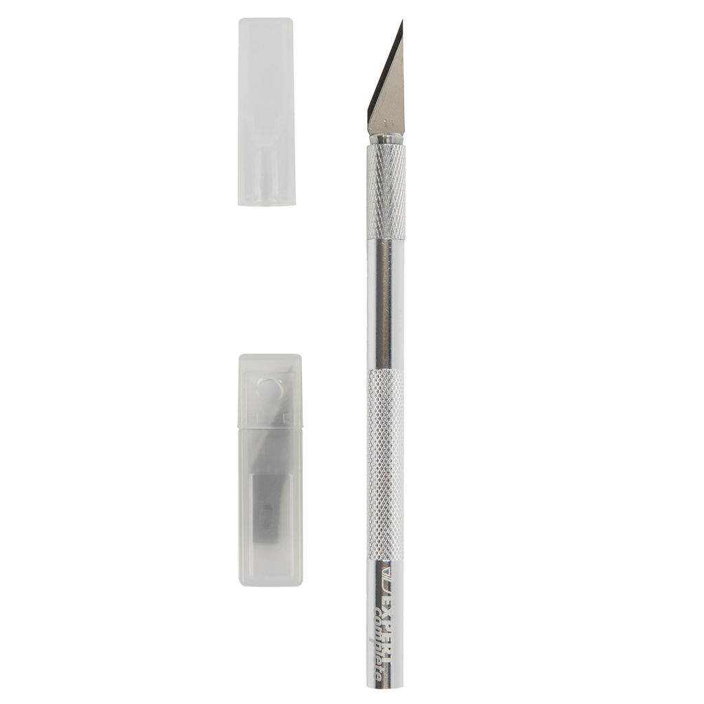 Expert Complete Нож-скальпель канцелярский с 5 доп лезвиями ECKn-001 142 мм 8 мм 38 мм ECKn-001