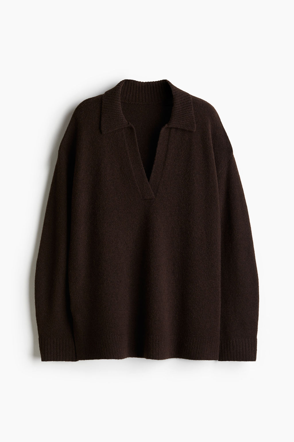 Jersey de punto fino con cuello