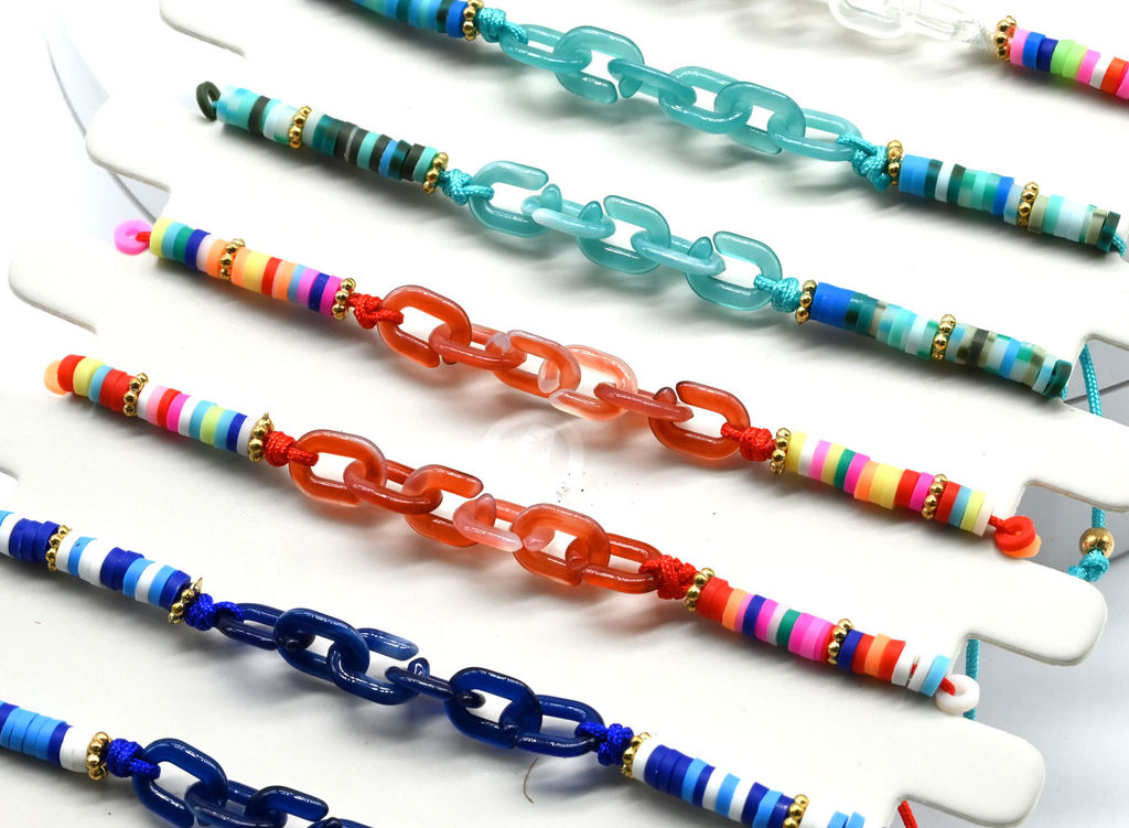 Легкие браслеты Цепь, 12шт