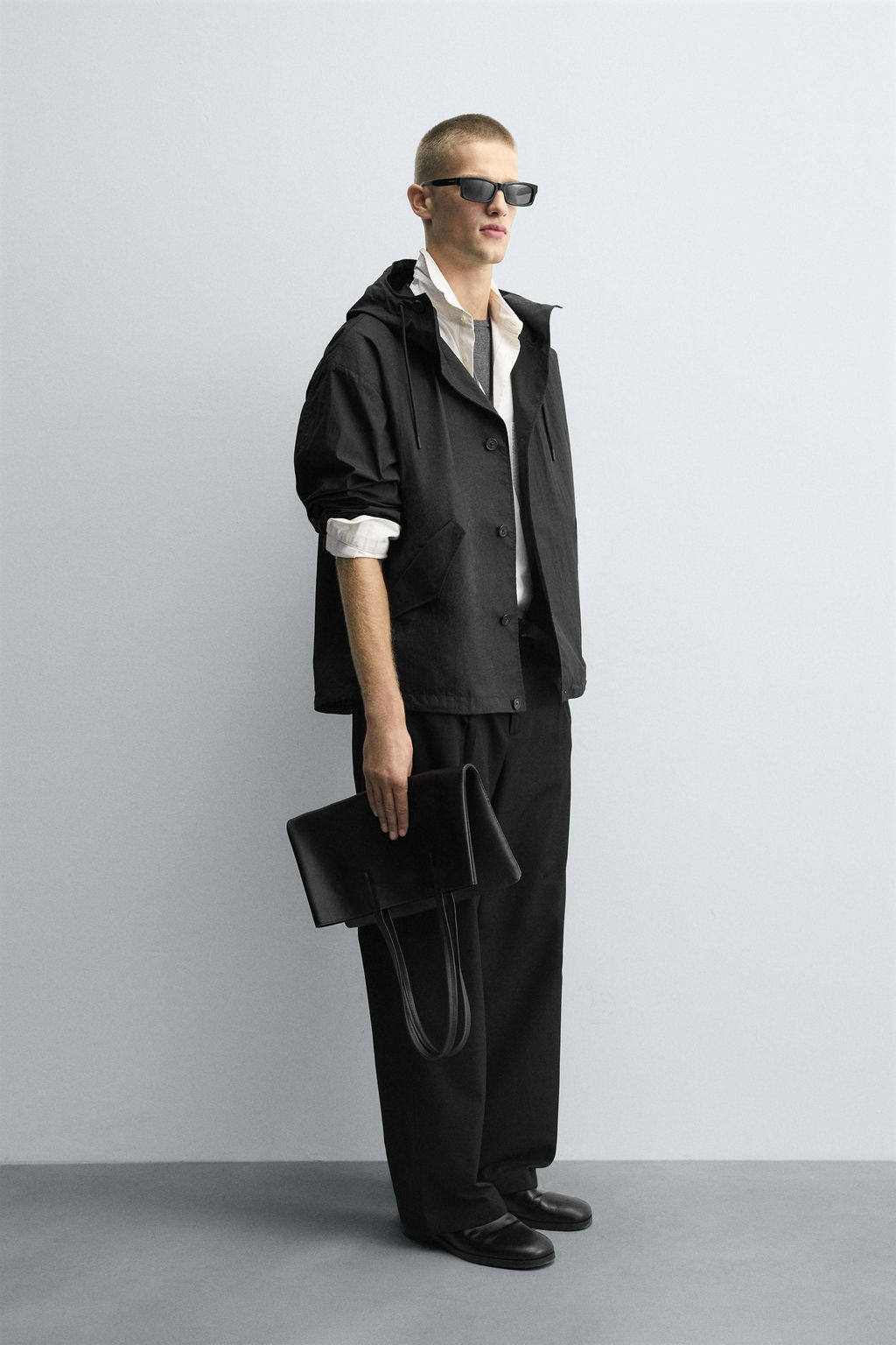 TECHNICAL HOODED JACKET - Zara фото 4