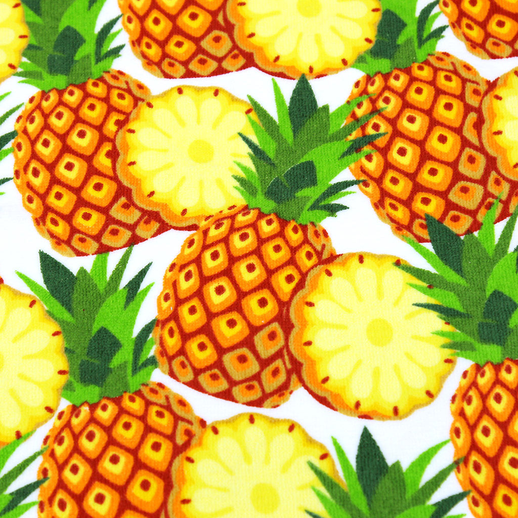 Полотенце кухонное махровое 40х60см Ананас, 290гр/м2, 100% хлопок, с петелькой, цвета микс, Bolangde (Китай) - Домашняя мода фото 5