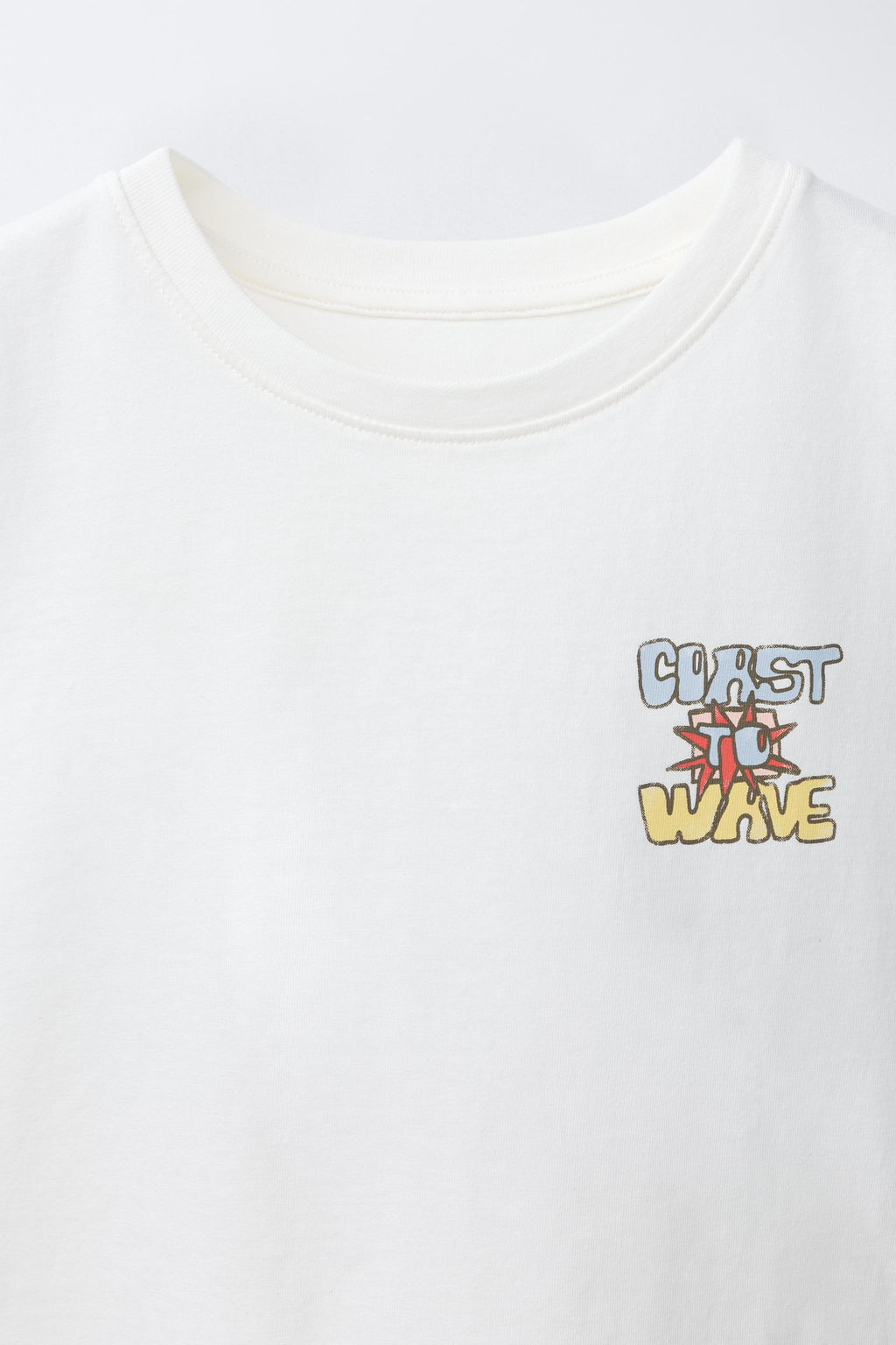 CAMISETA ESTAMPADO / Blanco - Zara фото 3