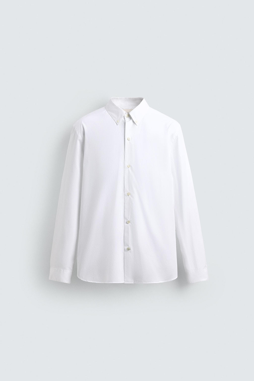 REGULAR FIT POPLIN SHIRT - Zara фото 6