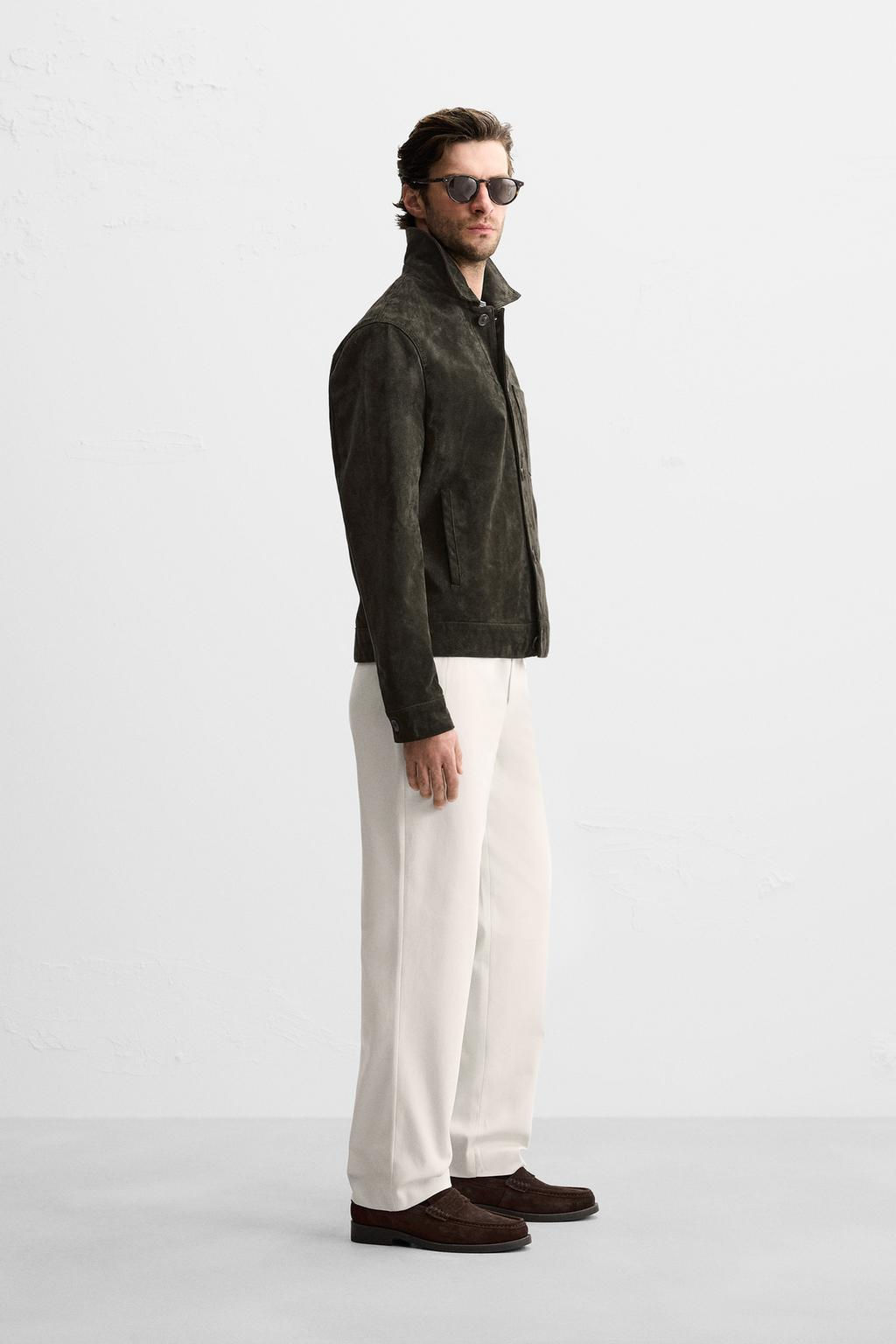 TEXTURED TROUSERS - Zara фото 4
