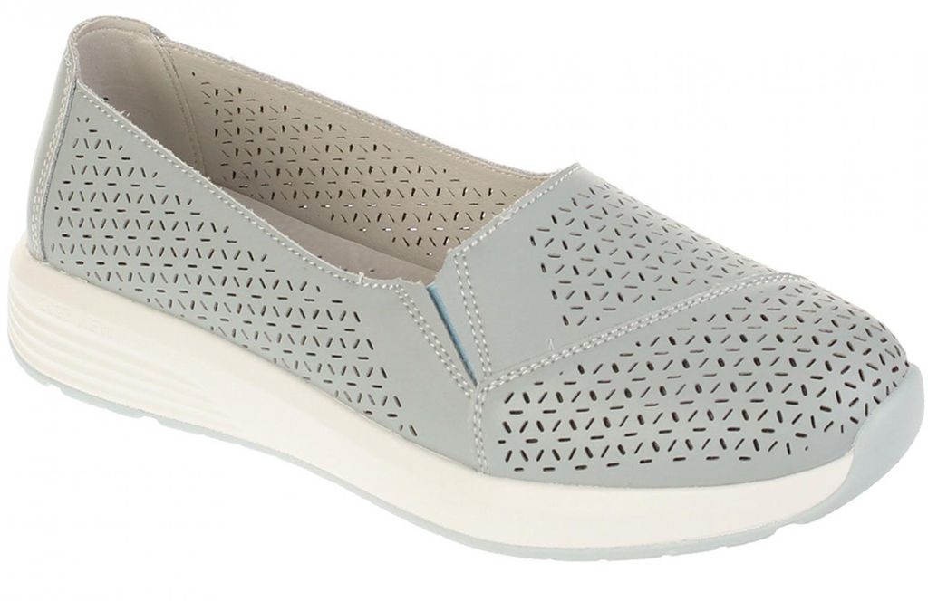 Слипоны Evalli A5894-1_голубой фото 2