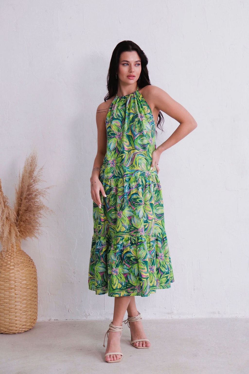 Платье летнее с ярким принтом - Martichelli фото 3