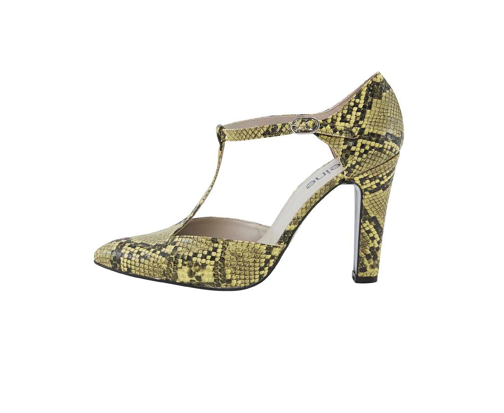 Туфли, желто-черные - Heine фото 2