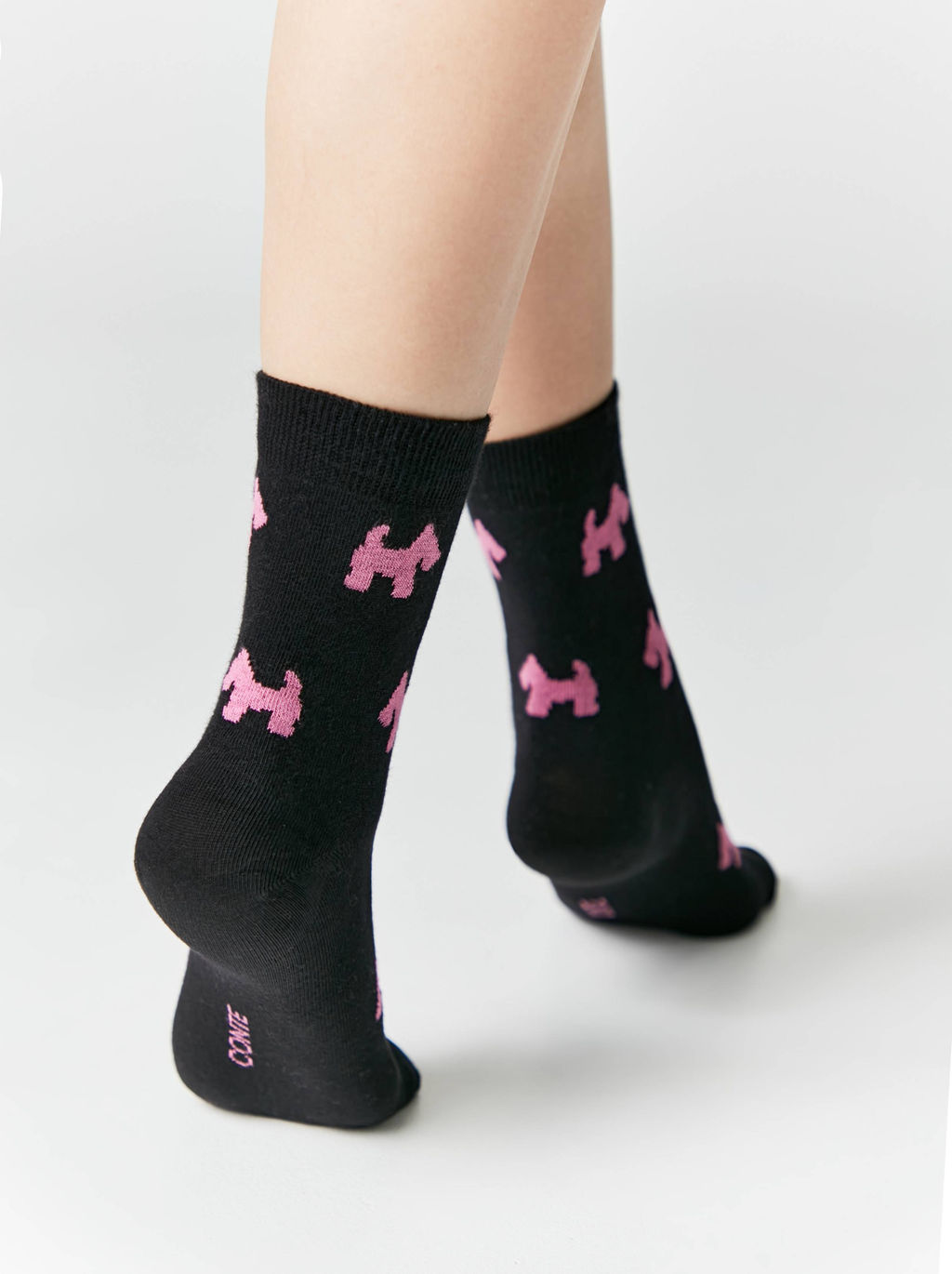 Цена за 2 пары. Носки Классические CONTE CLASSIC Носки женские черный - Conte elegant фото 20