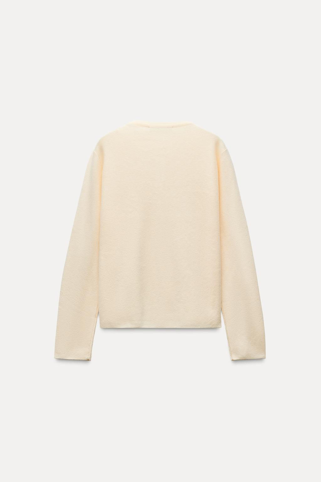 PLAIN KNIT CARDIGAN - Zara фото 4
