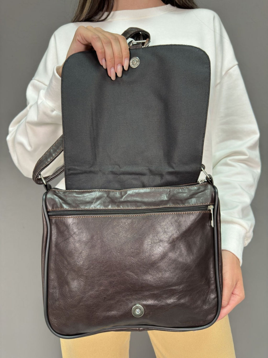 Сумка женская из телячьей кожи