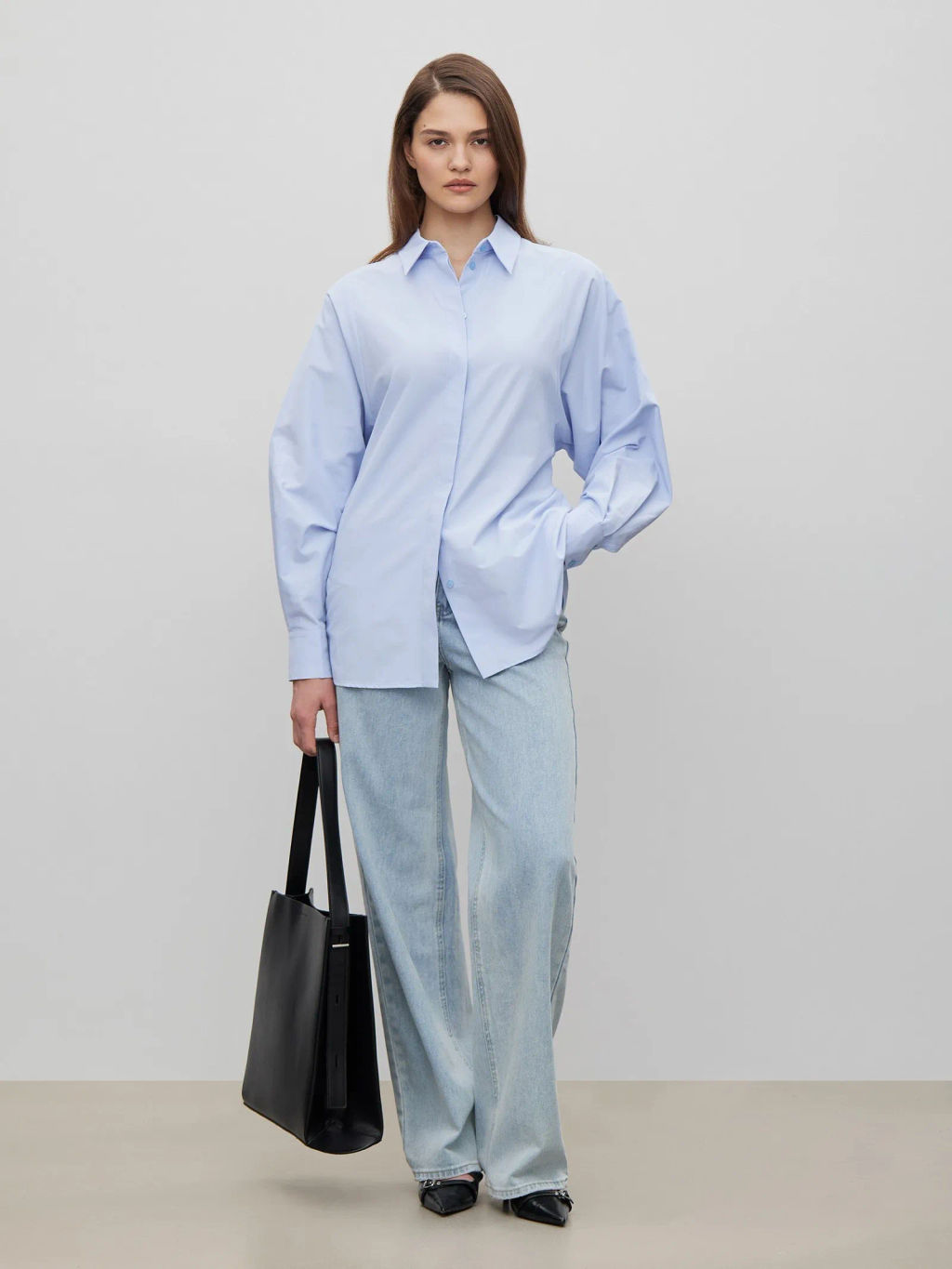 ЕМКА / Рубашка однотонная - Emka фото 5
