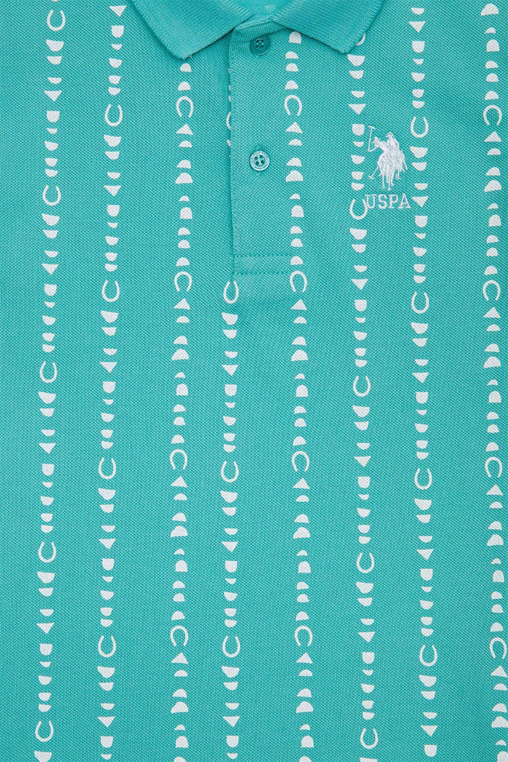 Мятно-зеленая футболка-поло для мальчика Неожиданная скидка в корзине - U.s. polo assn фото 5