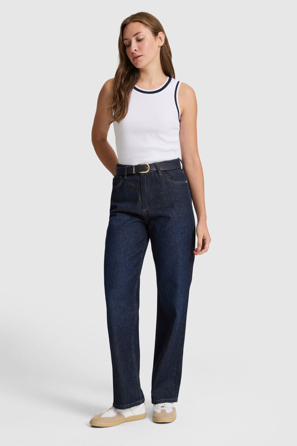 Kad_n Beyaz Bisiklet Yaka Ti__rt - U.s. polo assn фото 4