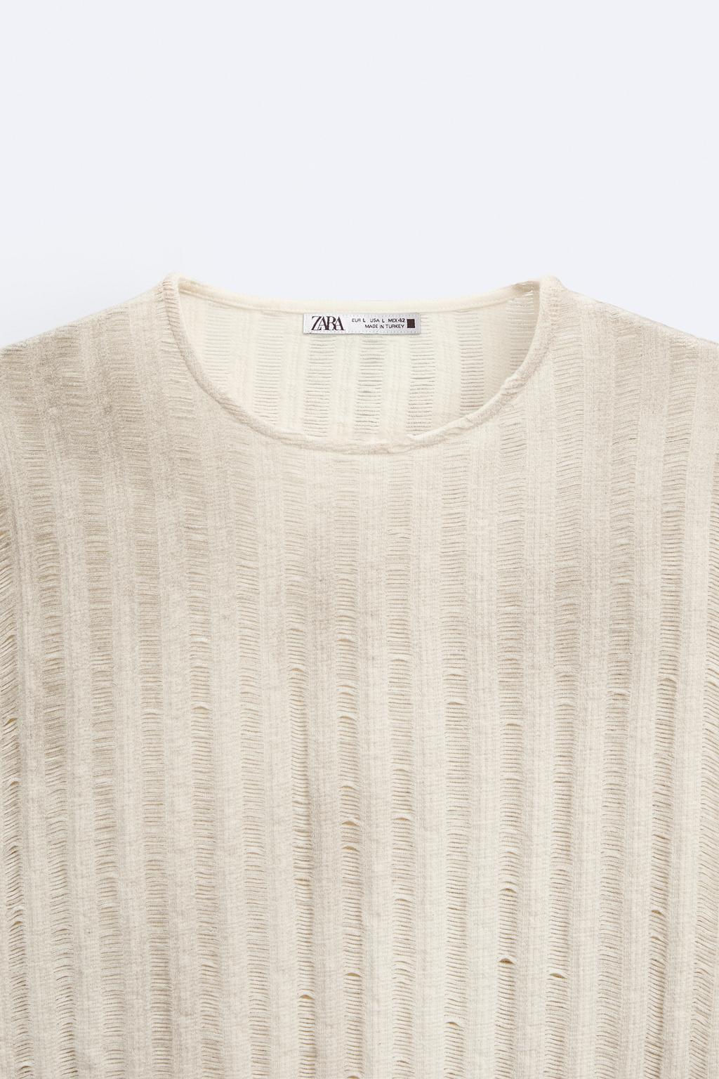SPRAY PRINT SWEATER - Zara фото 9