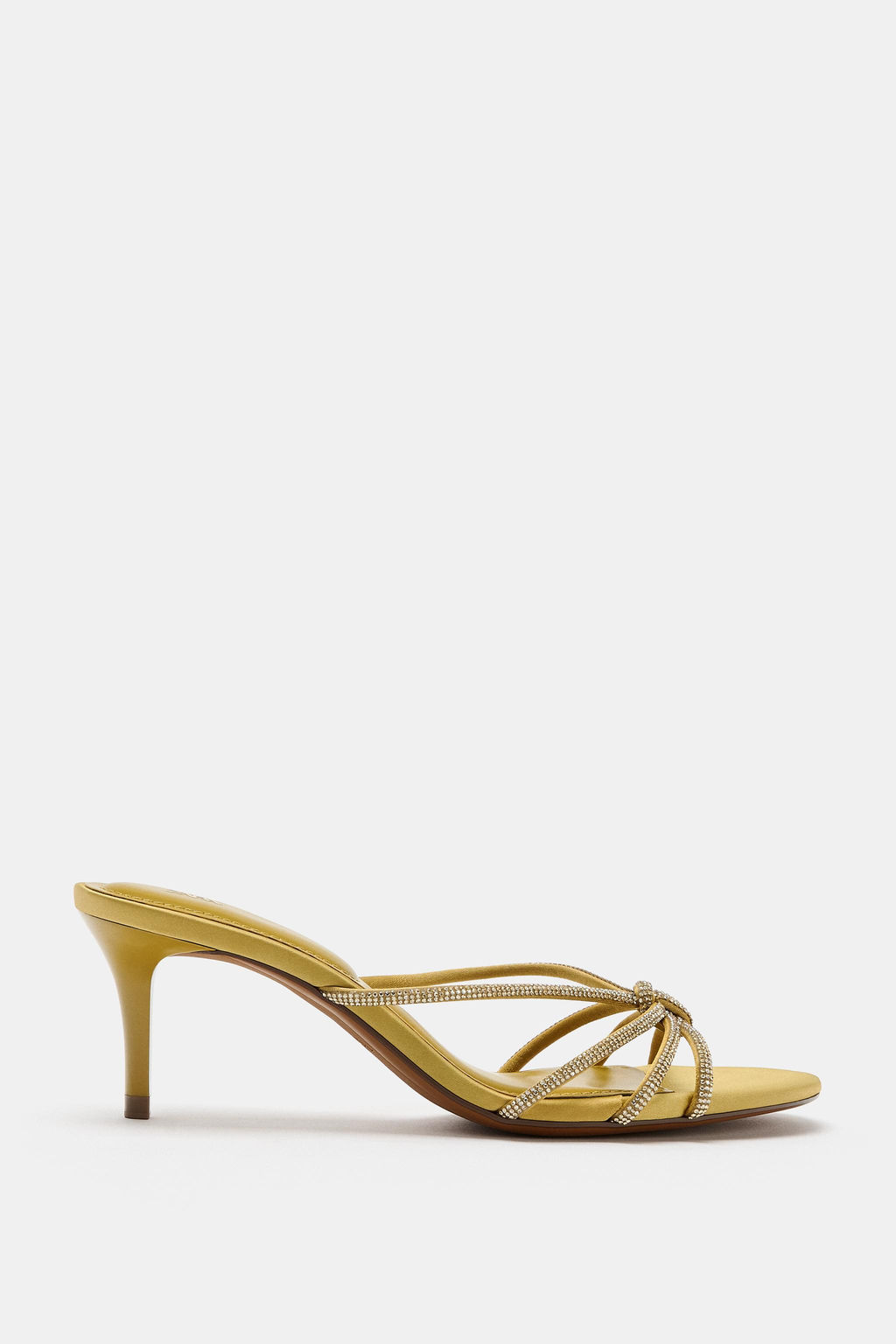 SANDALIA TAC?N APLIQUES / Verde - Zara фото 4