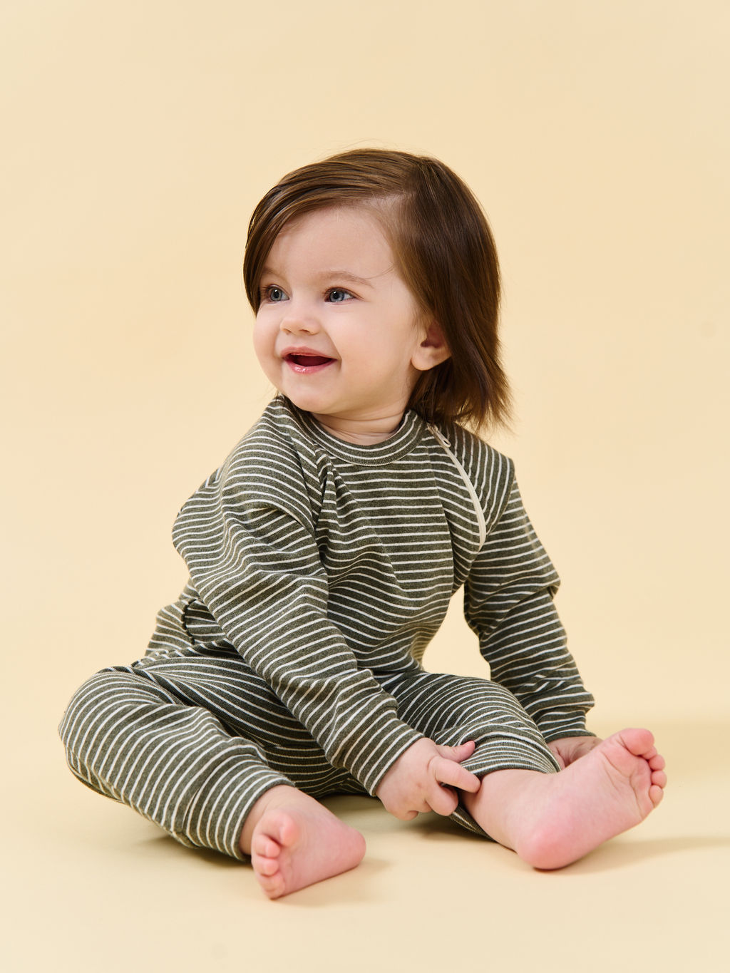 Комбинезон Полоска Графит 0+ - Bungly фото 7