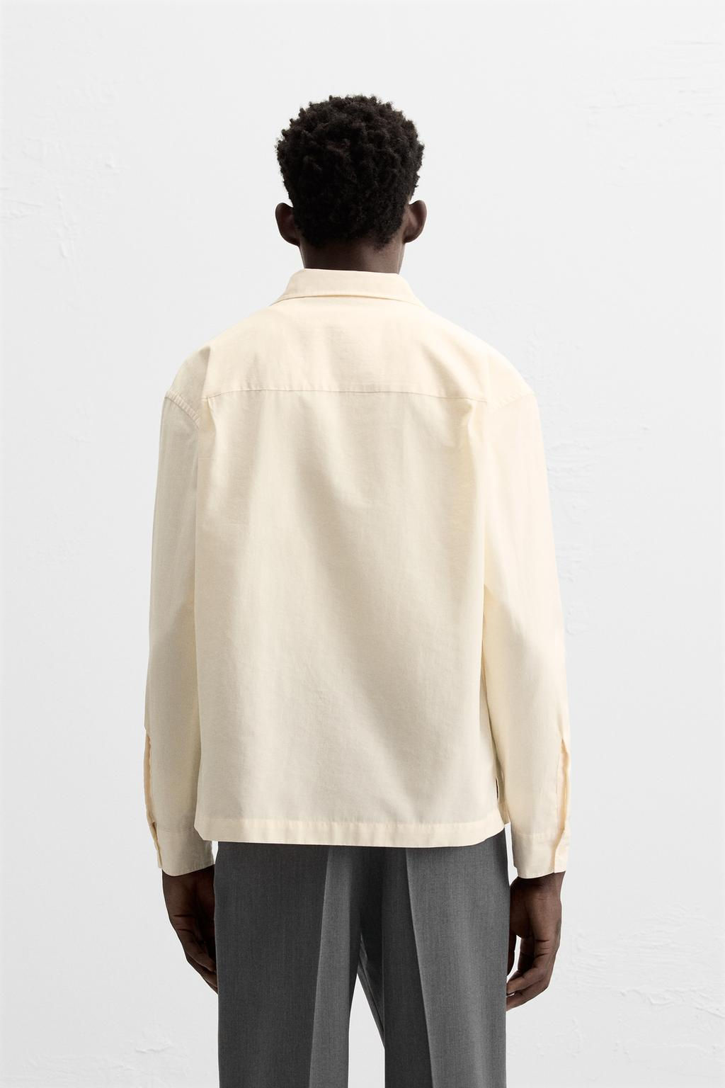 RELAXED FIT SHIRT - Zara фото 3