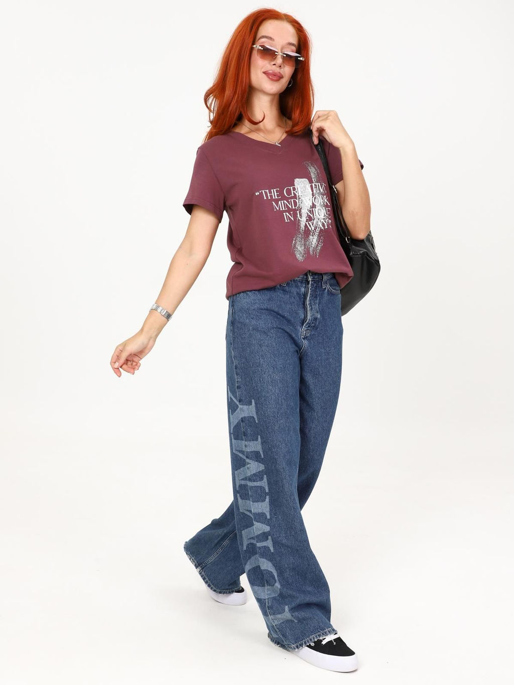 IV-CAPRIZ Сопряжение - футболка лиловый