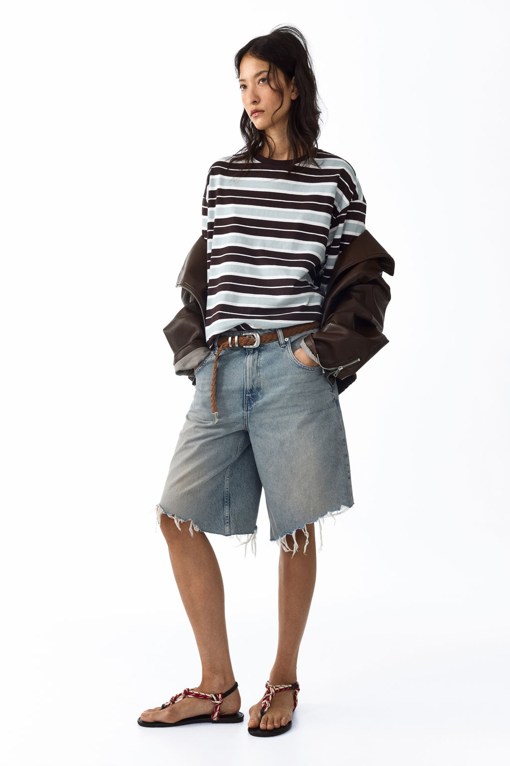 Bermudas en denim - H&m фото 2