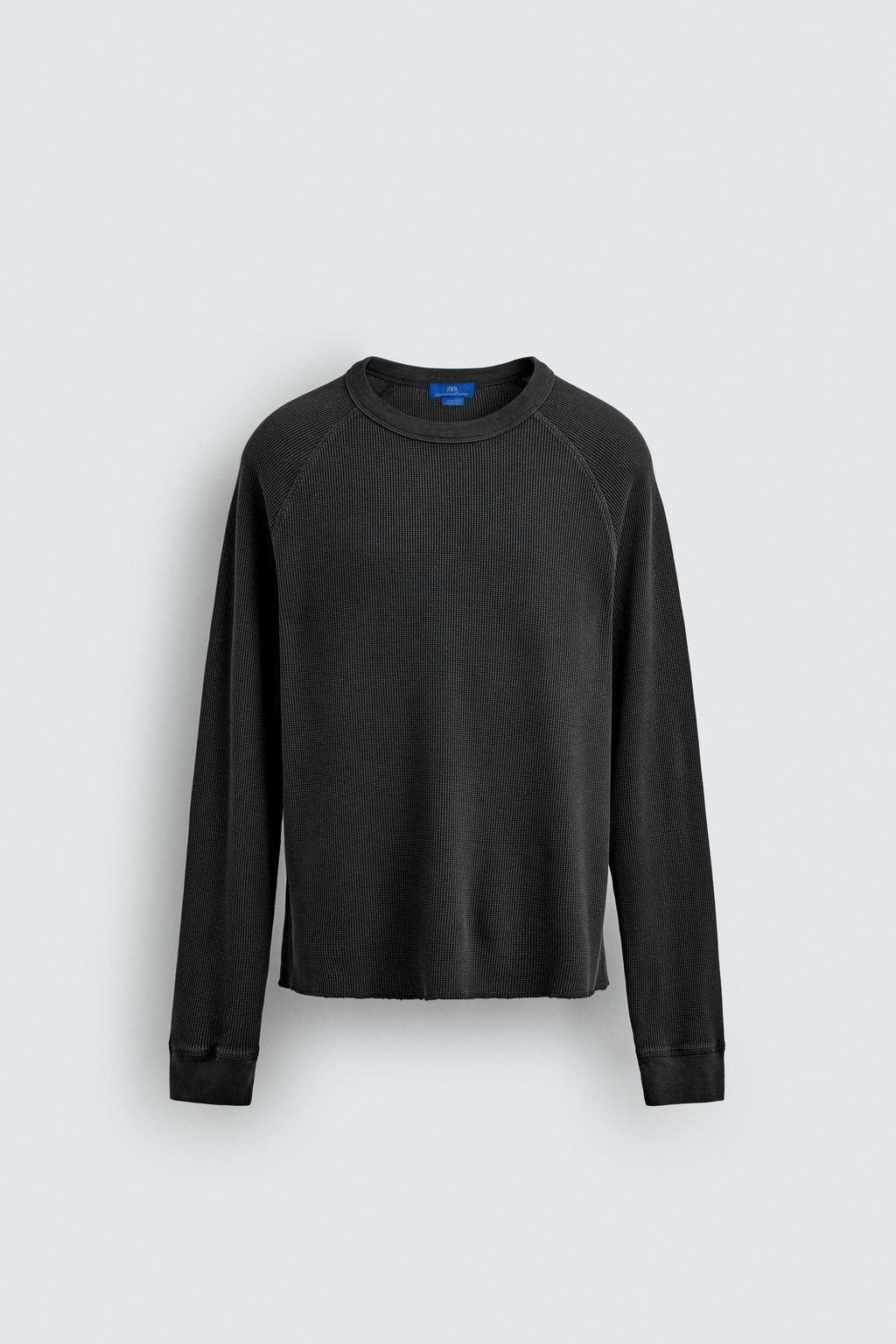 CAMISETA ESTRUCTURA WAFFLE AARON LEVINE X ZARA / Gris antracita  фото 6