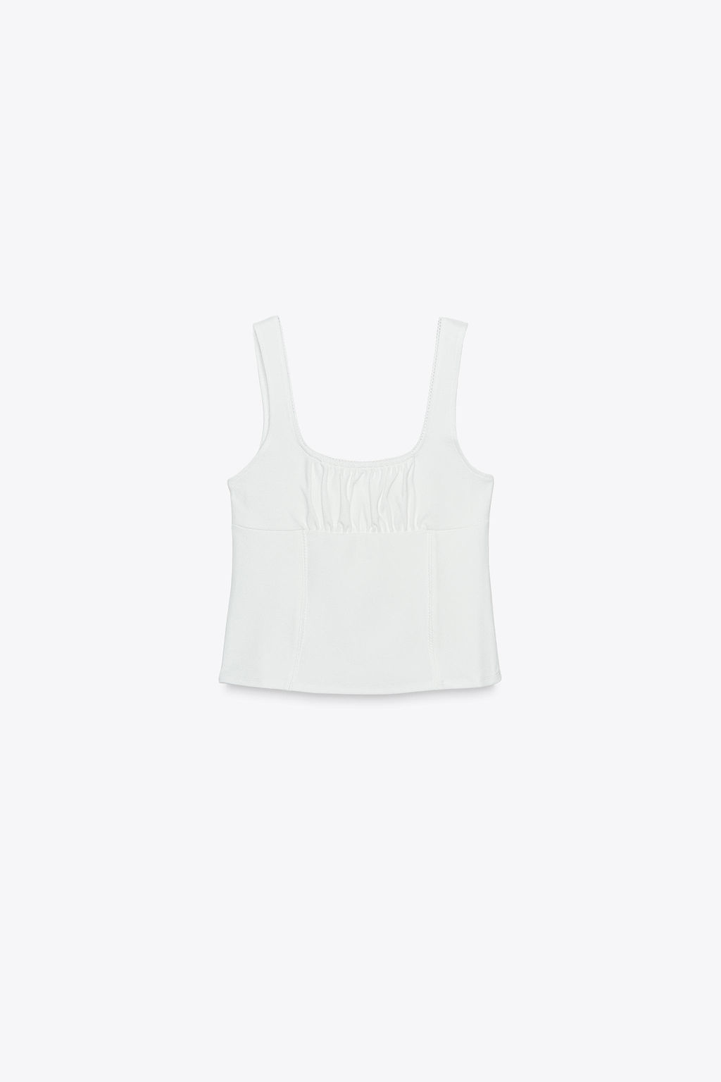 PICOT TRIM TOP - Zara фото 4