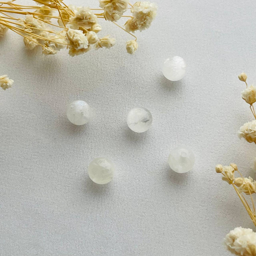 Бусины для украшений из Лунного камня (5 шт)