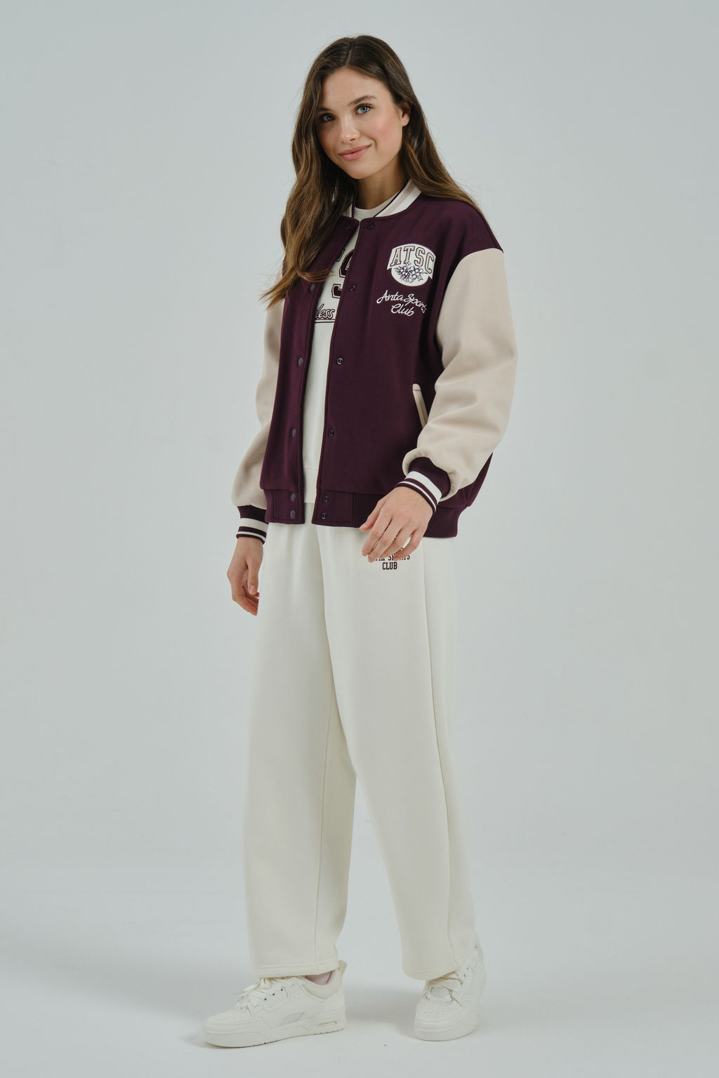 Бомбер утепленный Темно-фиолетовый - Anta фото 9