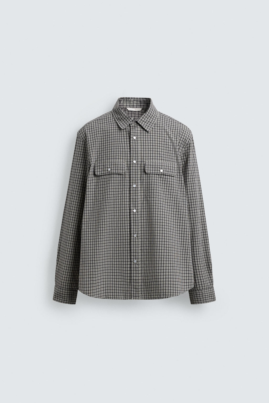 CHECK SHIRT WITH POCKETS - Zara фото 8