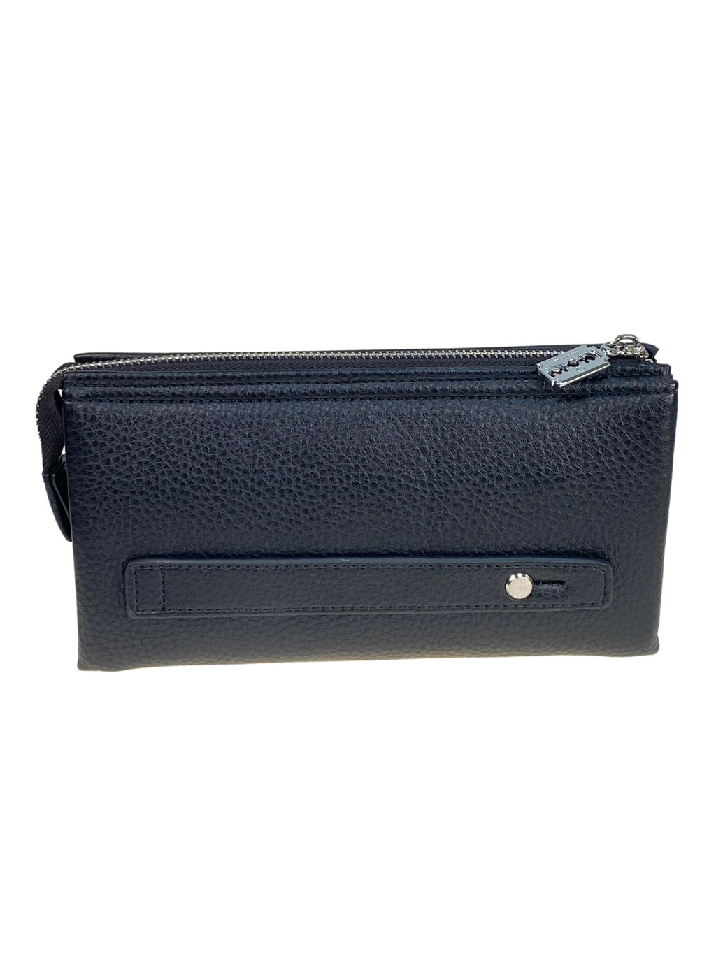 Клатч мужской из искусственной кожи, цвет черный - Greta фото 2