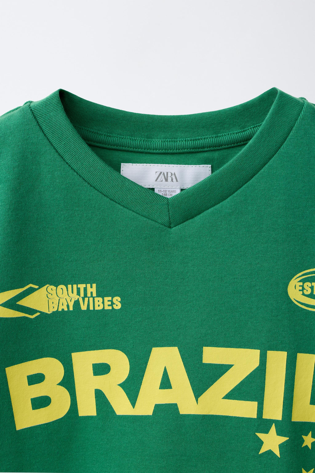 CAMISETA ESTAMPADO ARGENTINA / VERDE - Zara фото 5