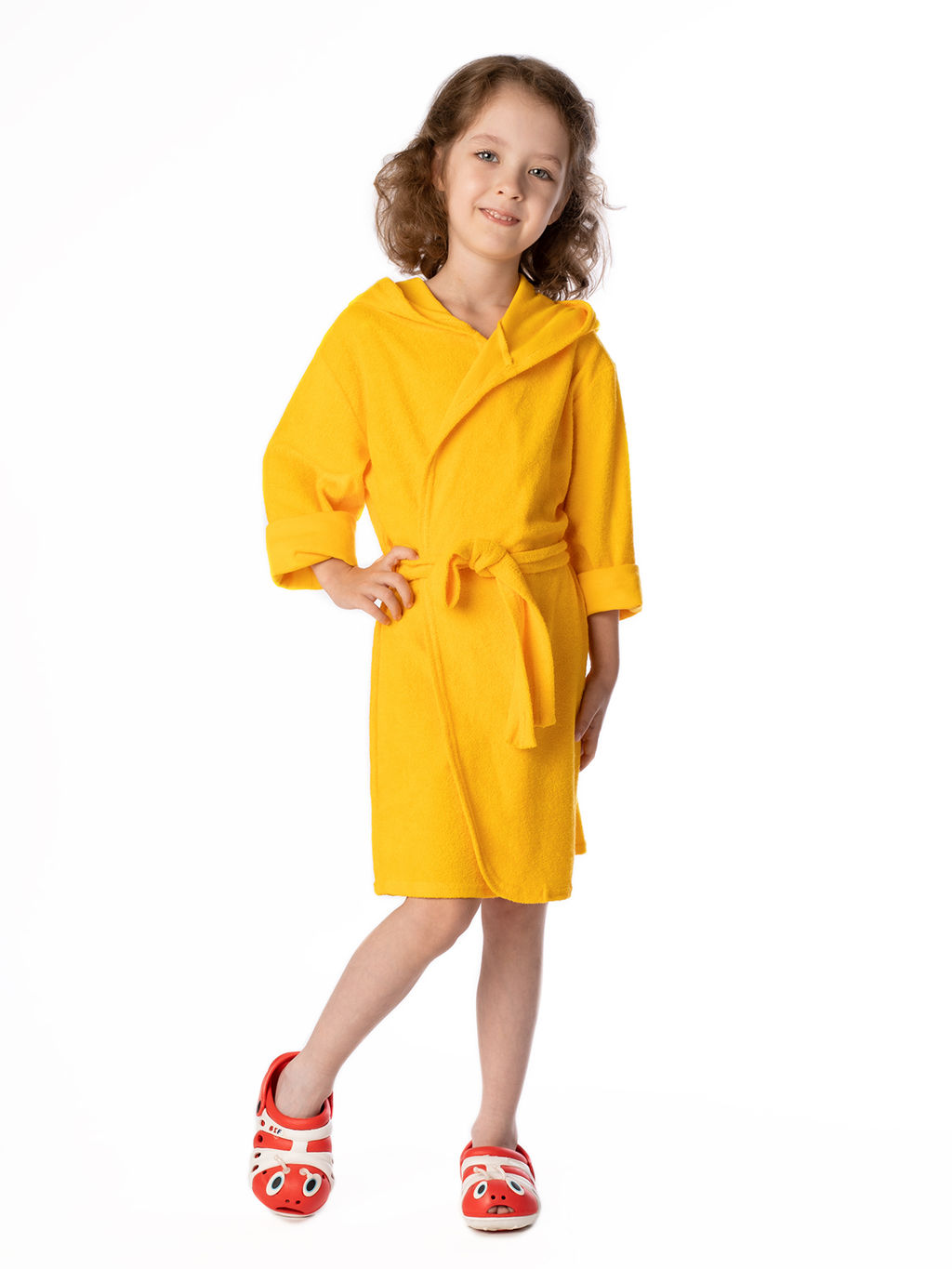 Халат детский желтый 900/1 (110, 60)